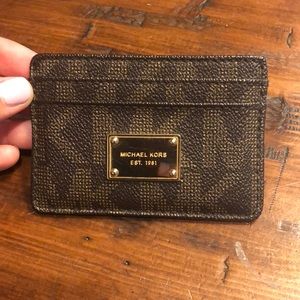 Michael Kors credit card holder